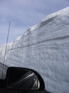 Mt. St. Helen's Washington Snow Summer (June)